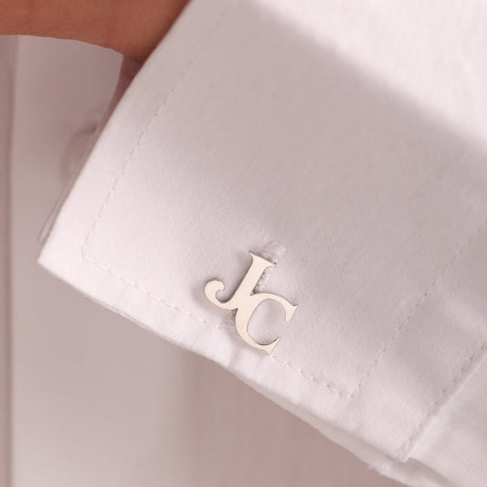 Personalized Initial Letter Name Cufflinks - Tanishaq