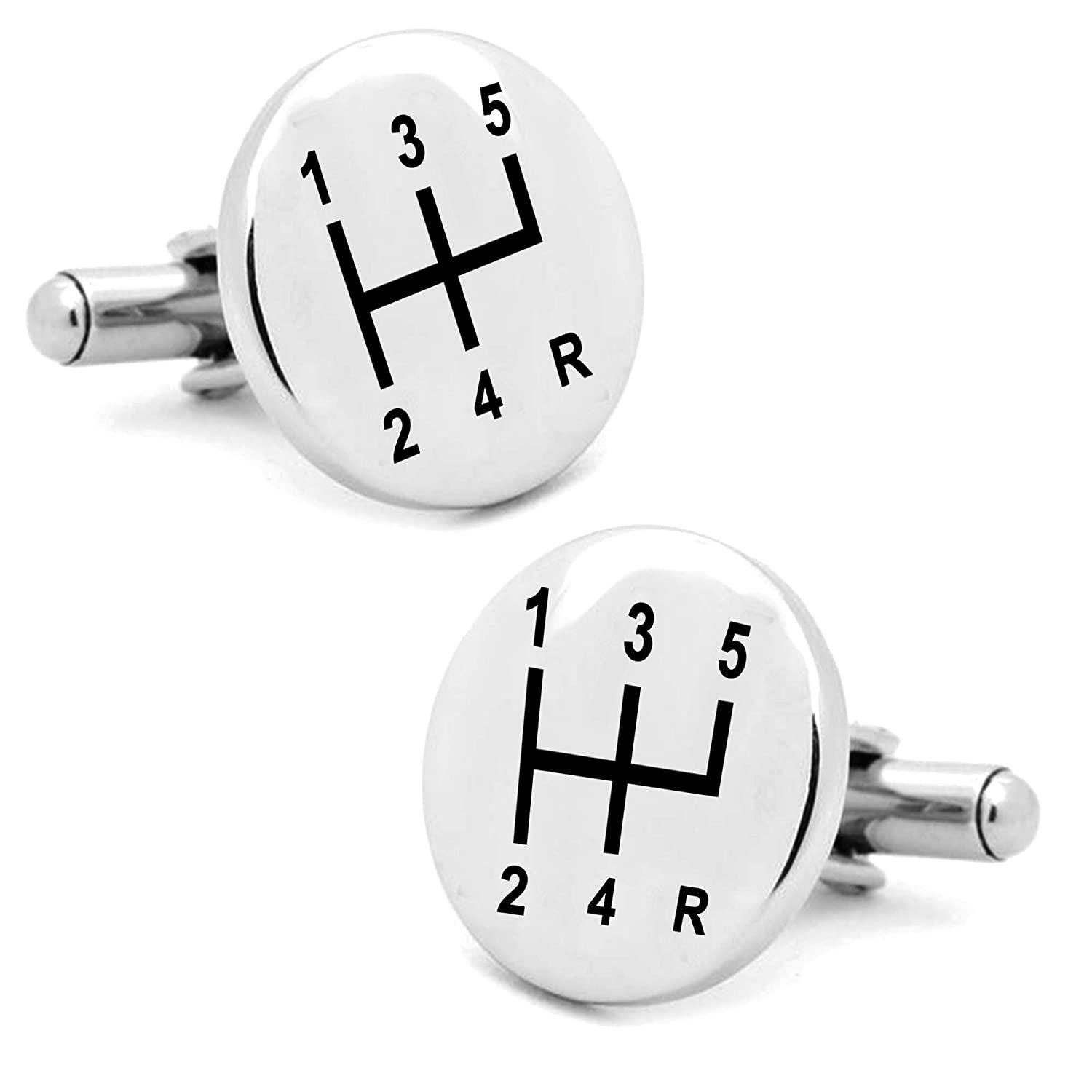 Personalized Gear Shifter Cufflinks For Men - Tanishaq