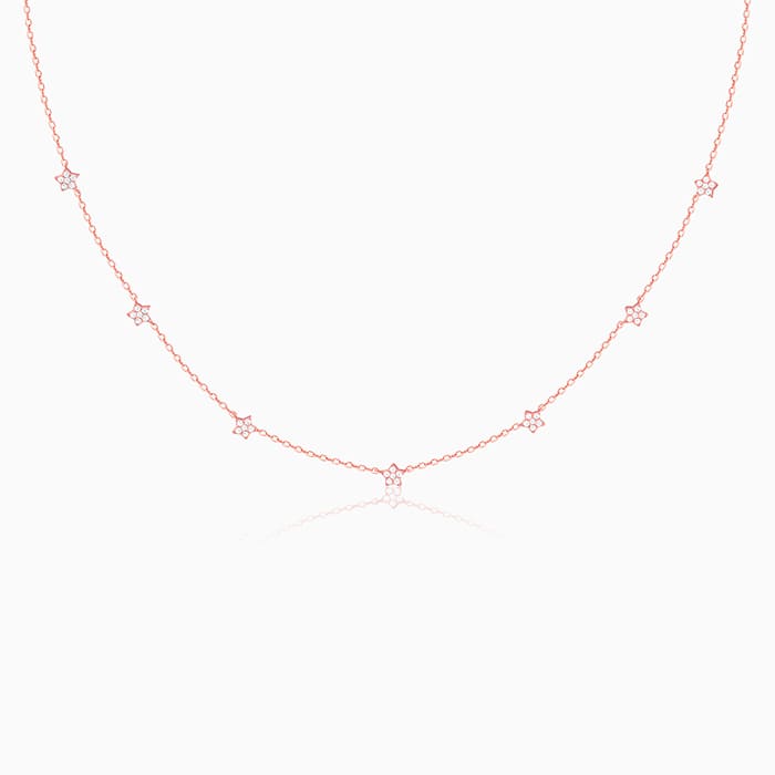 Silver Star Constellation Necklace