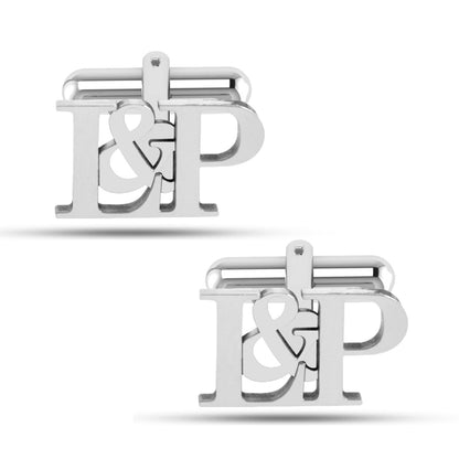 Personalized Initial Groom Wedding Cufflinks For Men And Boys - Tanishaq