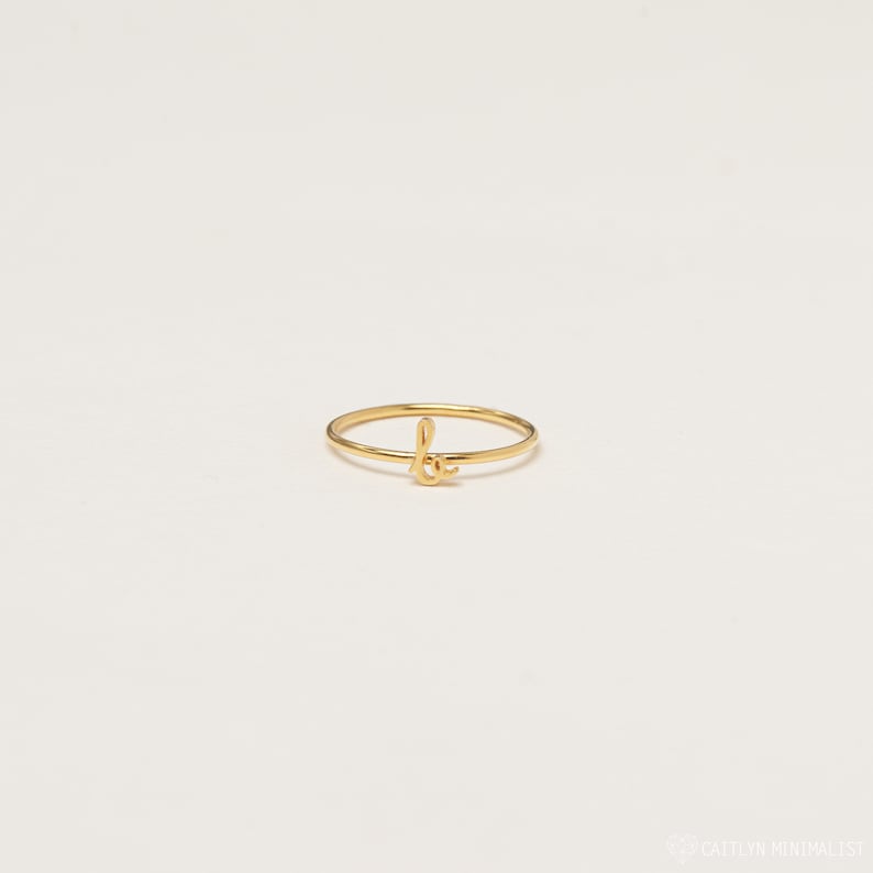 Personalized Initial Ring - Tanishaq