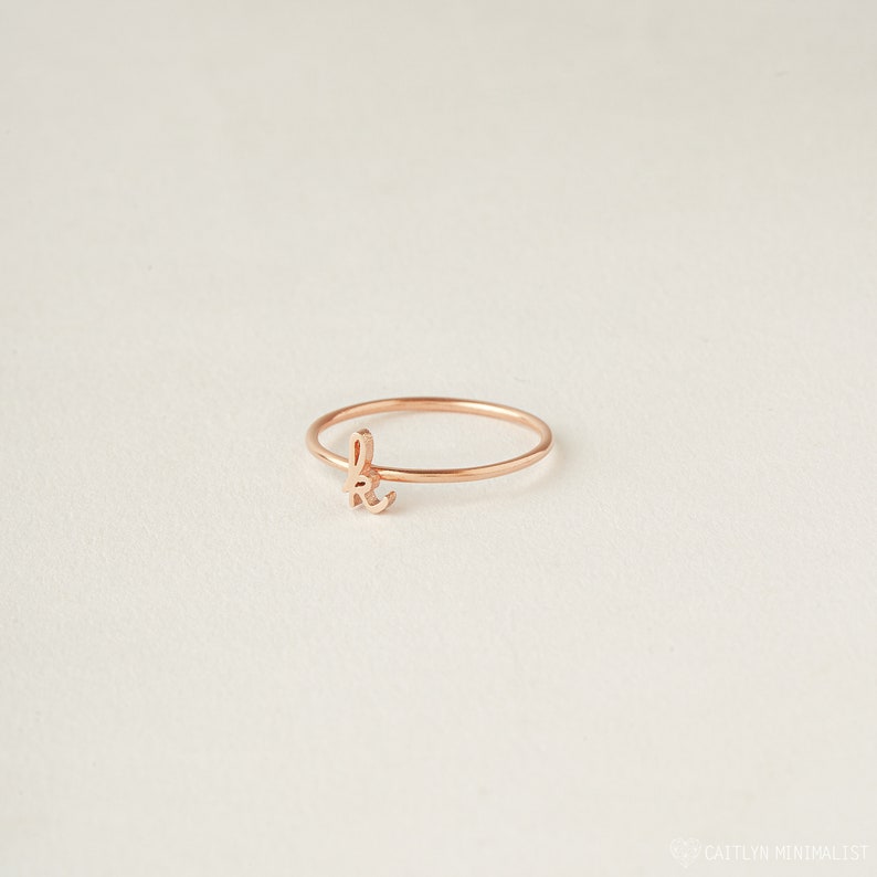 Personalized Initial Ring - Tanishaq